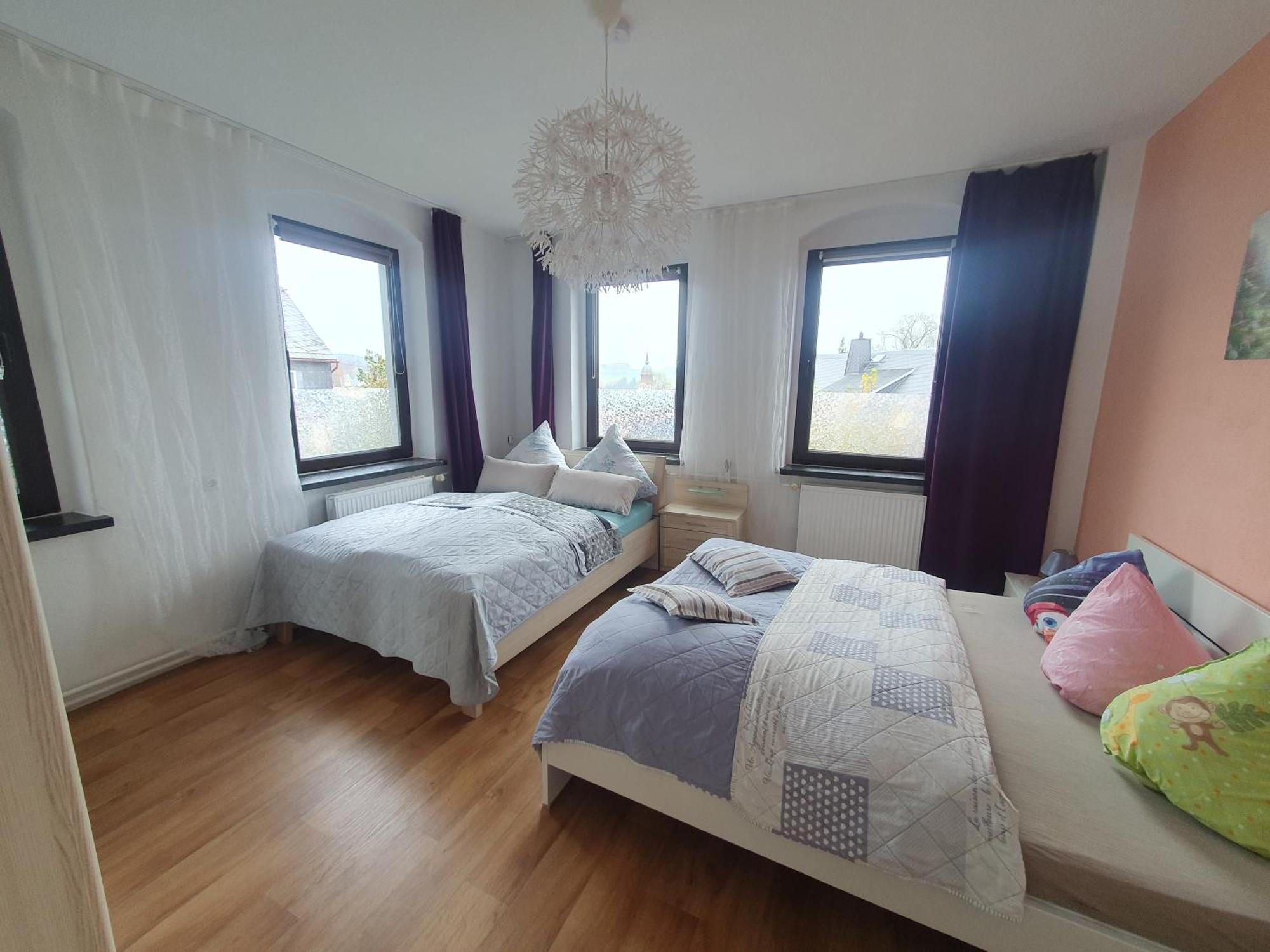 Familienfreundliche Ferienwohnung Erzgebirge Schneeberg  Exterior foto
